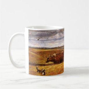 Buffalo Bones Ploughed Under by Harvey Thomas Dunn Coffee Mug