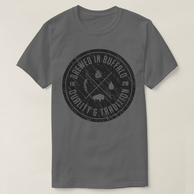 Buffalo Brewing Tradition T T-Shirt (Design Front)