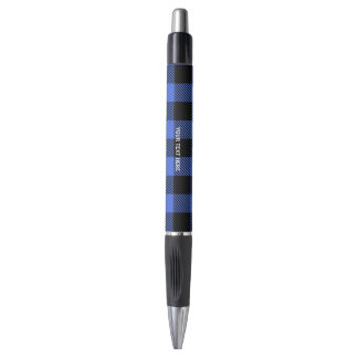 Buffalo Check Blue & Black Lumberjack Plaid Decor