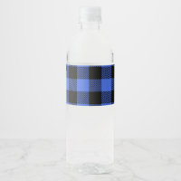 Buffalo Check Blue & Black Lumberjack Plaid Decor