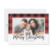 Buffalo Check Christmas Photo Card