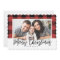 Buffalo Check Christmas Photo Card