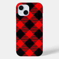 Buffalo Check Red and Black Lumberjack Plaid Decor
