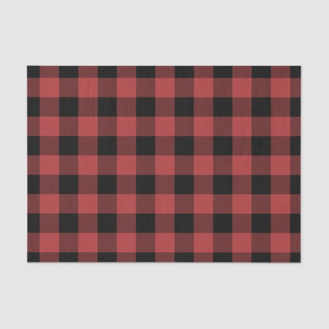 Buffalo Check Tissue Paper (Front)