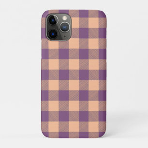 Buffalo Check Violet and Tan Case-Mate iPhone Case