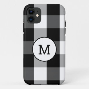 Buffalo Check with monogram Case-Mate iPhone Case
