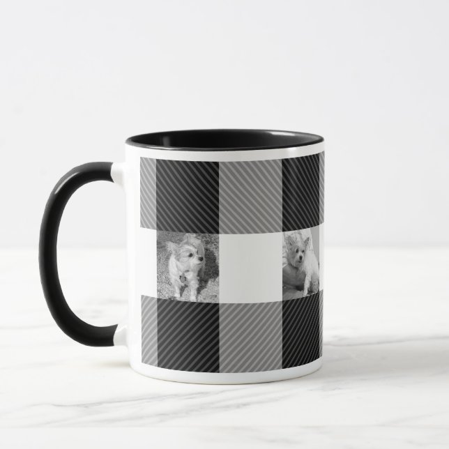Buffalo Checks Custom Photo Mug (Left)