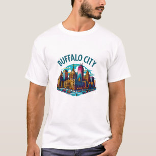 Buffalo City New York USA T-Shirt