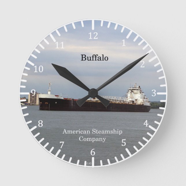 Buffalo clock (Front)