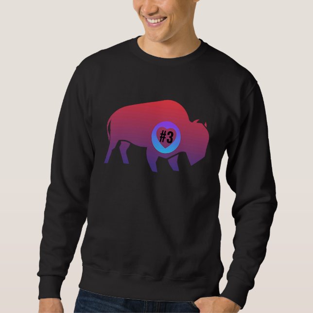 Buffalo DH No 3  3 Sweatshirt (Front)