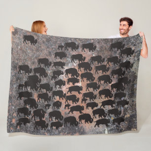 Buffalo Fleece Blanket