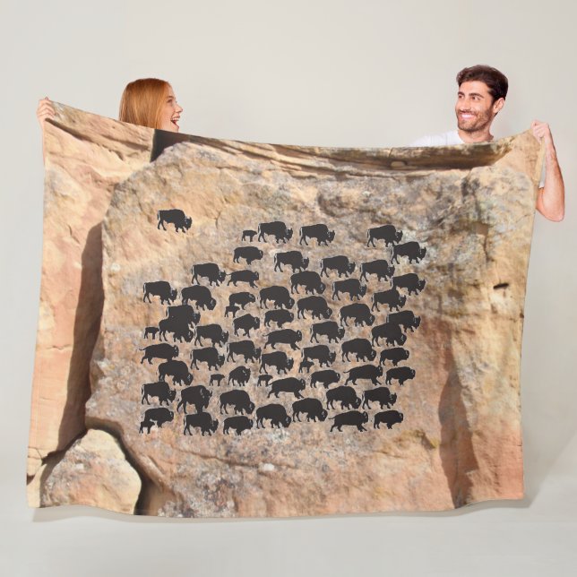Buffalo Fleece Blanket (In Situ)