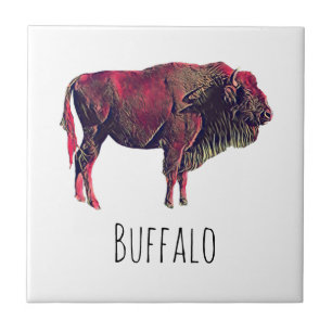 Buffalo Gift Tile