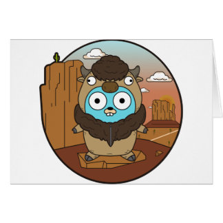 Buffalo Gopher in Desert