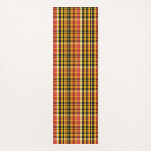 Buffalo Halloween Pattern Yoga Mat