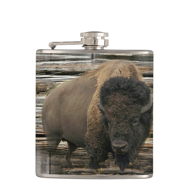Buffalo Hip Flask (Front)
