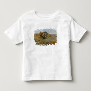 Buffalo Hunt, 1891 (oil on canvas) Toddler T-Shirt