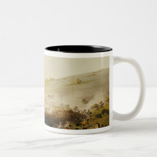 Buffalo Hunt, Surround, c.1832 Two-Tone Coffee Mug