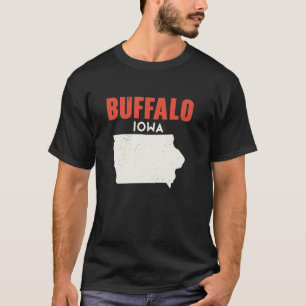 Buffalo Iowa USA State America Travel Iowan  T-Shirt