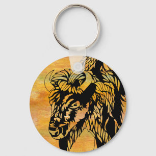Buffalo Key Chain