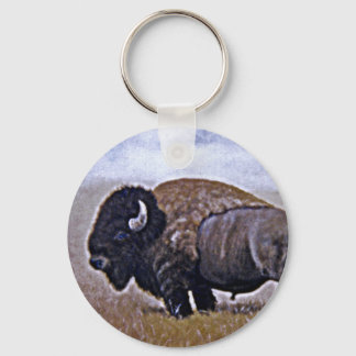 Buffalo Key Ring