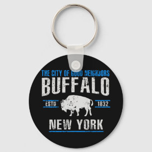 Buffalo Key Ring