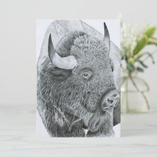 Buffalo Love Holiday Card