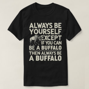 Buffalo Lover Bison Wildlife Fan T-Shirt