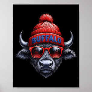 Buffalo Lovers For Men Women Toddler Youth Kids Bo Poster