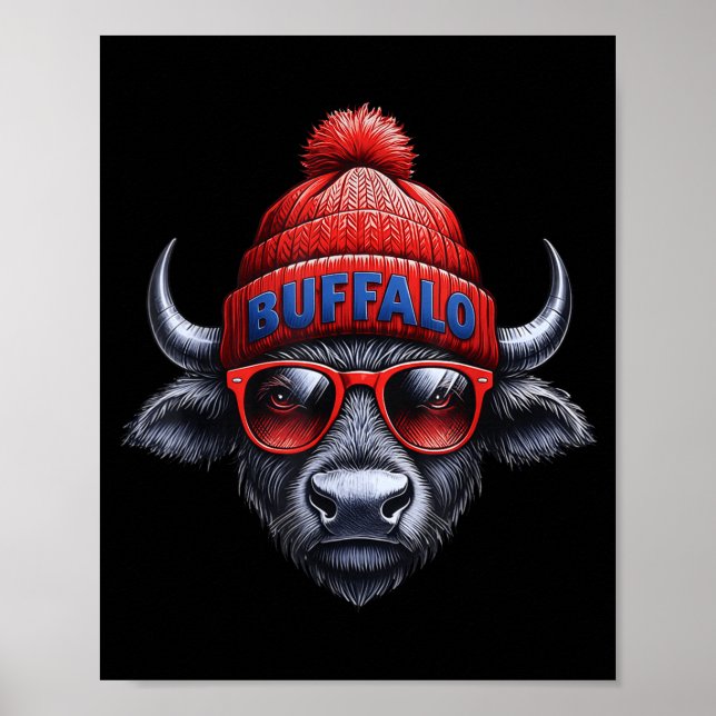 Buffalo Lovers For Men Women Toddler Youth Kids Bo Poster (Front)