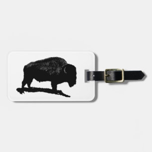 Buffalo Luggage Tag