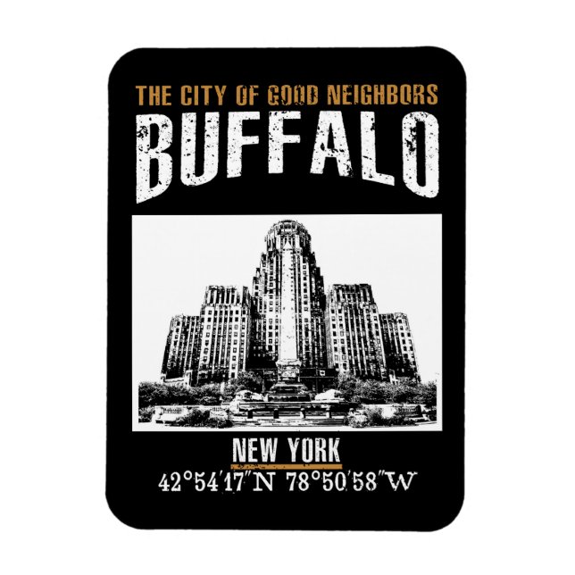 Buffalo Magnet (Vertical)
