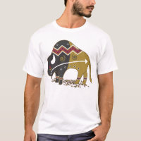 Buffalo Native American T Shirt