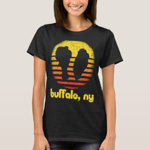 Buffalo New York Chicken Wing Retro Buffalo Ny T-Shirt