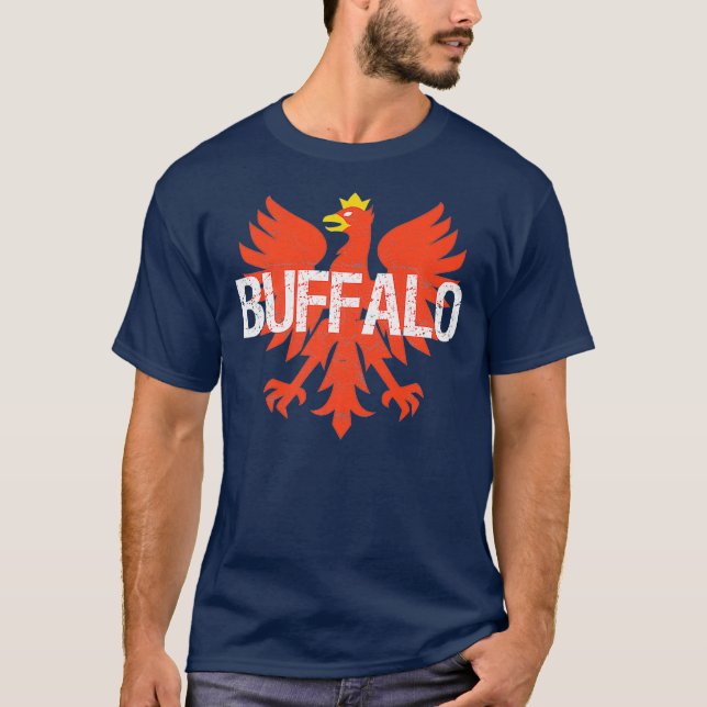 Buffalo New York Dyngus Day Capital  Polish NY T-Shirt (Front)