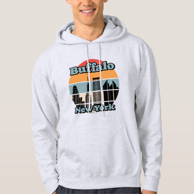 Buffalo,New York Hoodie (Front)