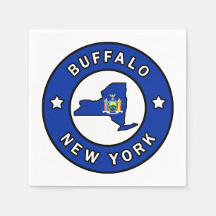 Buffalo New York Napkin