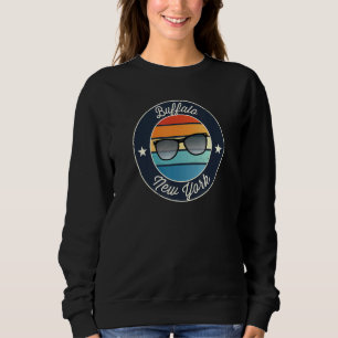 Buffalo New York Ny Vacation Souvenir Sunglasses S Sweatshirt