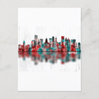Buffalo New York Skyline