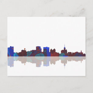 Buffalo New York skyline Postcard
