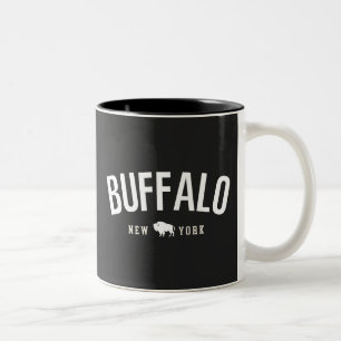 Buffalo New York Two-Tone Coffee Mug