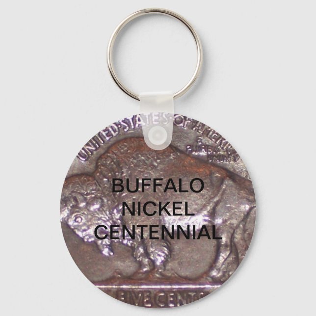 BUFFALO NICKEL CENTENNIAL KEY RING (Front)