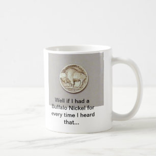 Buffalo Nickel Mug