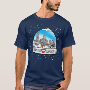BUFFALO NY snow globe 716 New York love BFLO winte T-Shirt