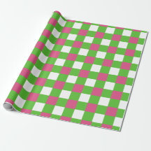 Buffalo Plaid | AKA Pink & Green Sorority