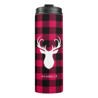 Buffalo Plaid and Deer