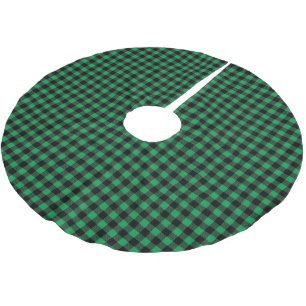 Buffalo Plaid Brushed Polyester Tree Skirt
