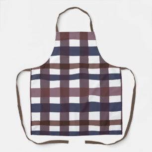 Buffalo Plaid Chequered Pattern Apron