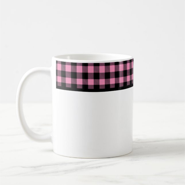 Buffalo Plaid Coffee Mug (Left)