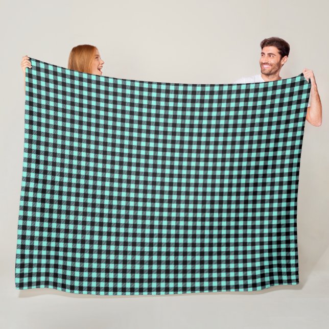 Buffalo Plaid Fleece Blanket (In Situ)